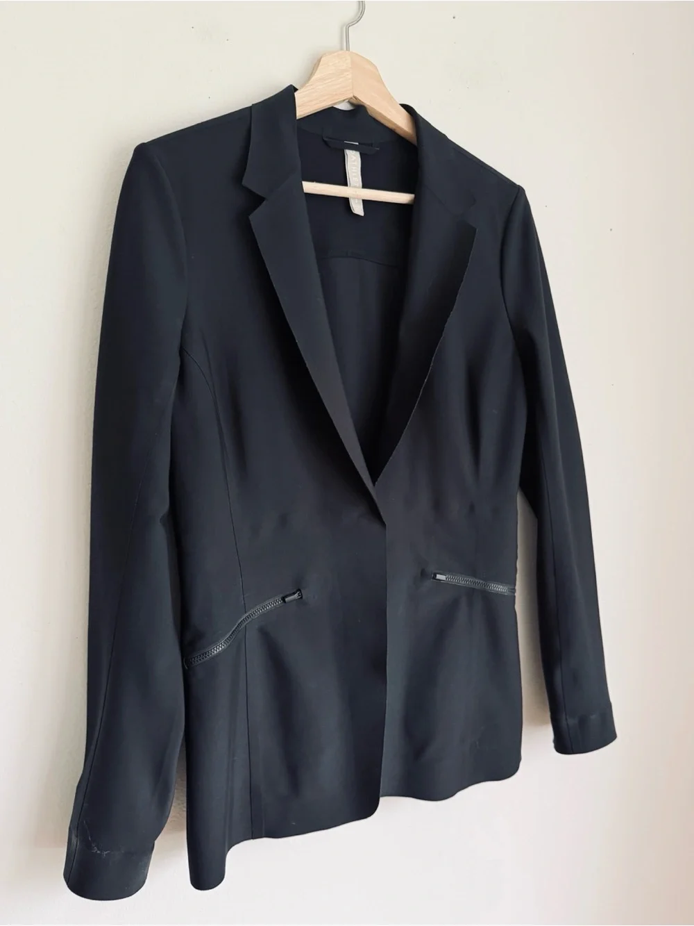 Athleta Interstellar Blazer Jacket in Black - Picture 4 of 6